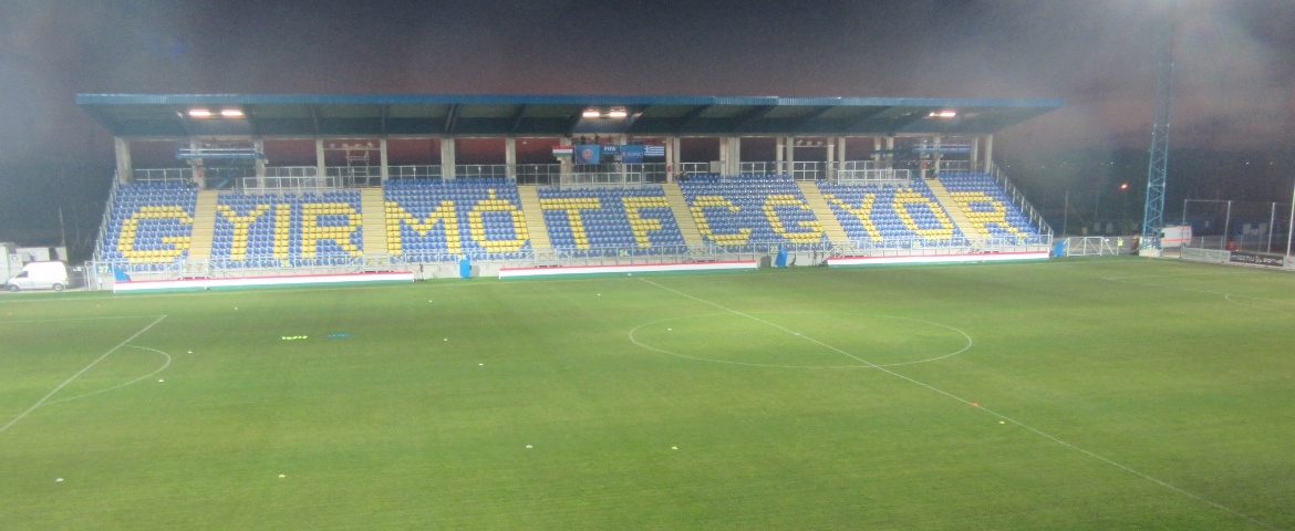 Alcufer Stadion, Györ, Hungary